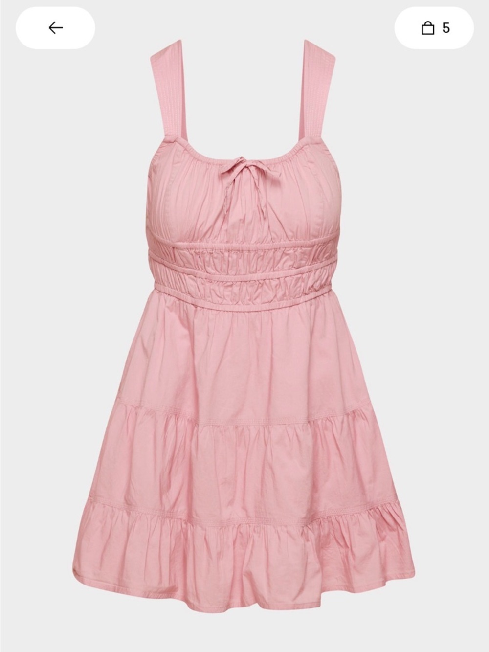 Martine Aritzia Pink Sundress